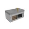 Castello Usa Thames 36-inch Gray Vanity Set with Gray Top and Gold Handles CB-MC-36G-GLD-20146-GR - alternate 2